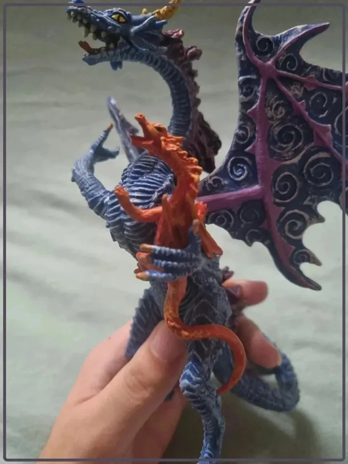 Dragon et son bébé plastoy - photo numéro 7