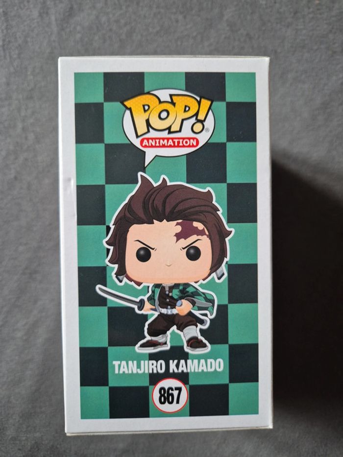 Funko Pop Tanjiro Kamado 867 Demon Slayer - photo numéro 2