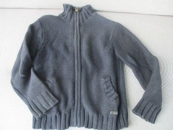 gilet zippé