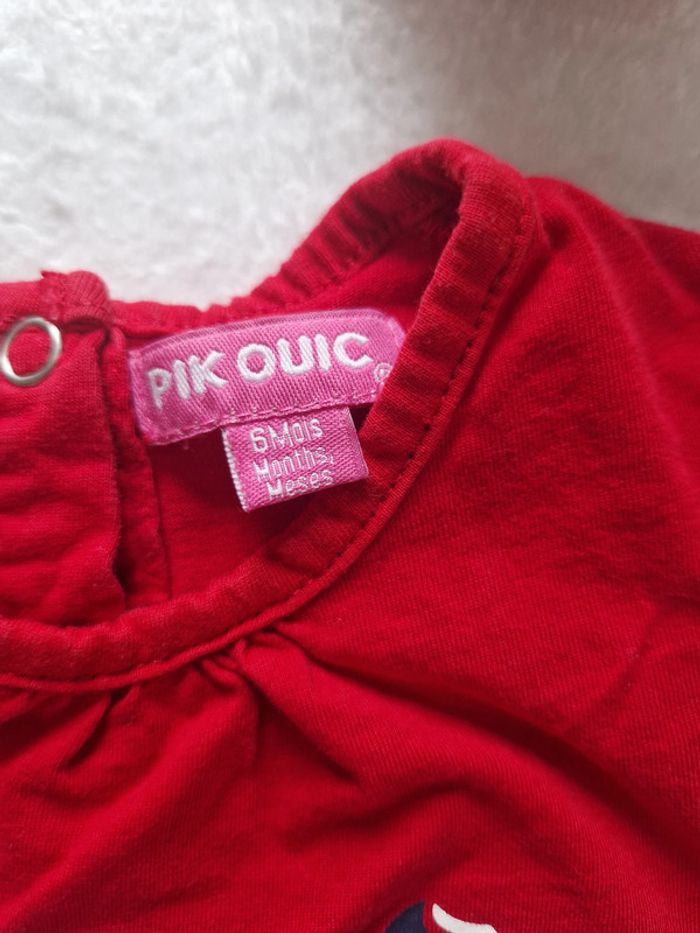 Tee shirt glances Pik ouic - photo numéro 3