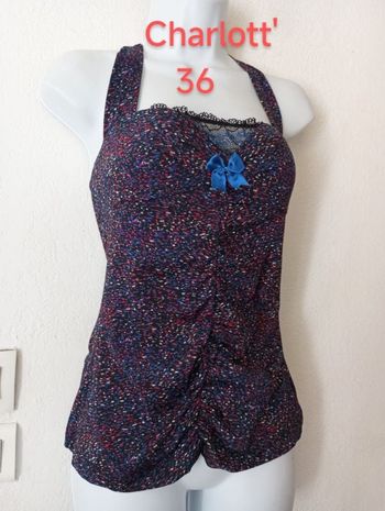 Bustier avec coque femme 36