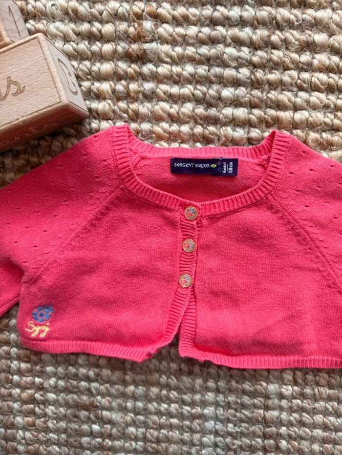 Gilet Sergent Major 6mois / 68cm - photo numéro 2