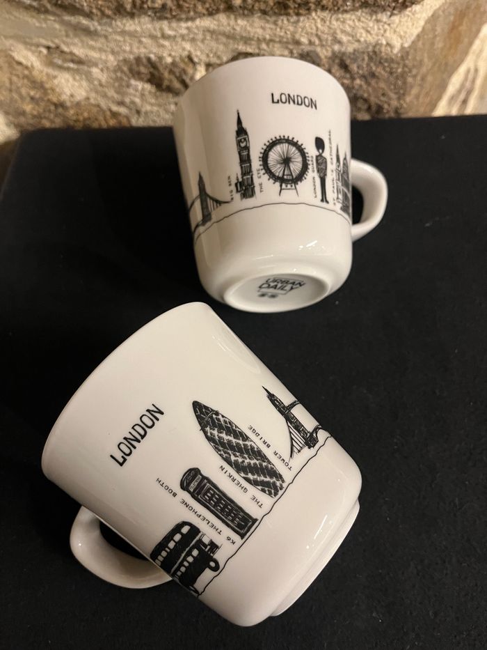 Lot de deux tasses à café London Urban Daily - photo numéro 7