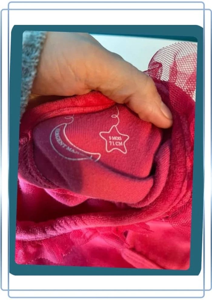 Beau pyjama bébé fille 9 mois Sergent major - photo numéro 4