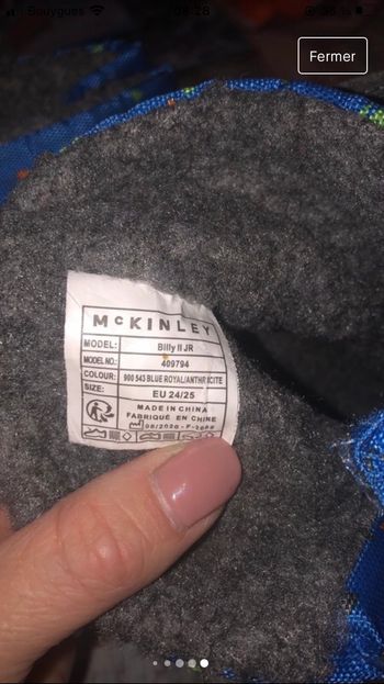 Après ski taille 24/25