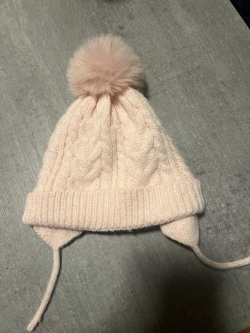 Bonnet fille 6/12 mois