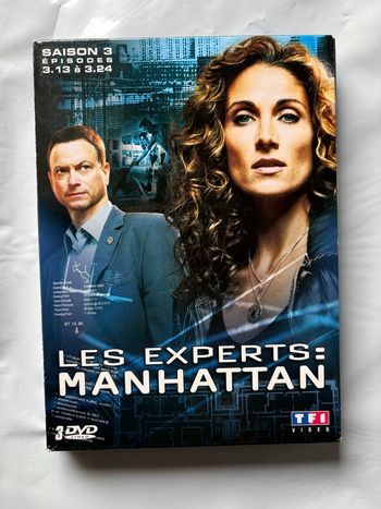 DVD Les Experts : Manhattan – Saison 3 (Épisodes 3.13 à 3.24) – TBE