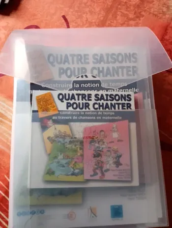 Coffret quatre saisons pour chanter