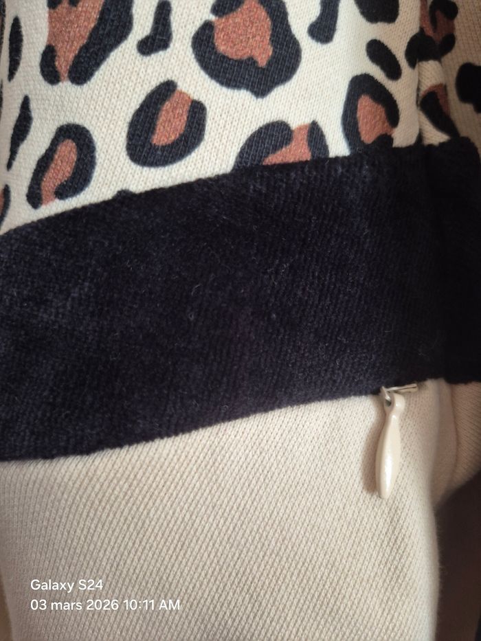 Sweat You&milk taille L graou léopard - photo numéro 4