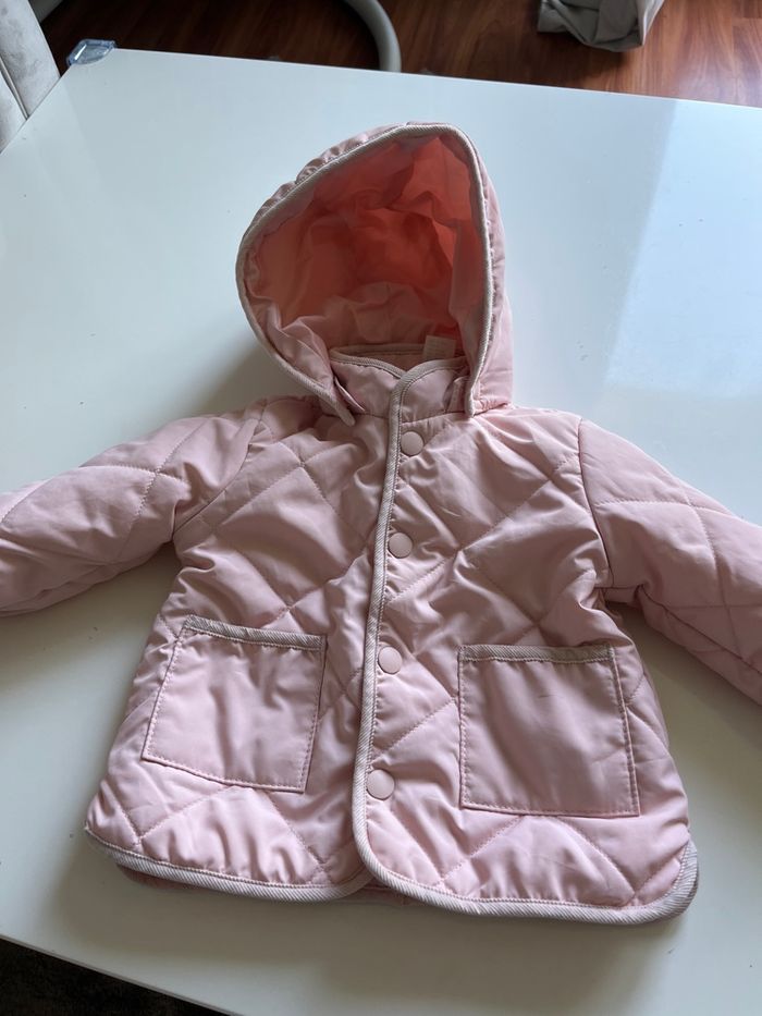 Manteau rose bébé - photo numéro 2