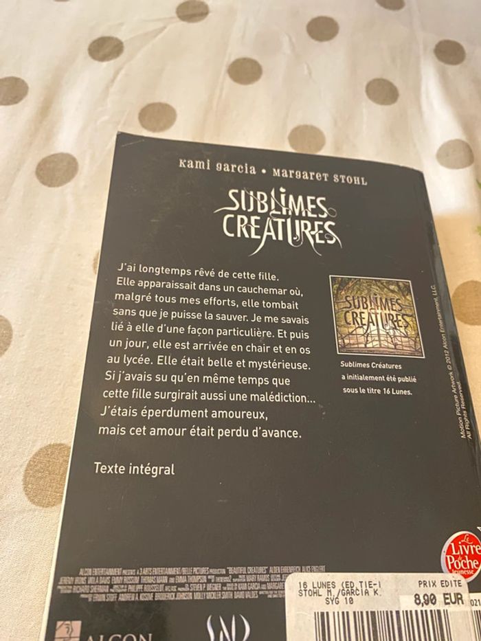 livre/roman, sublime créature de Kami Garcia et Margaret Stohl - photo numéro 5