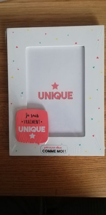 Cadre photo je suis vraiment unique