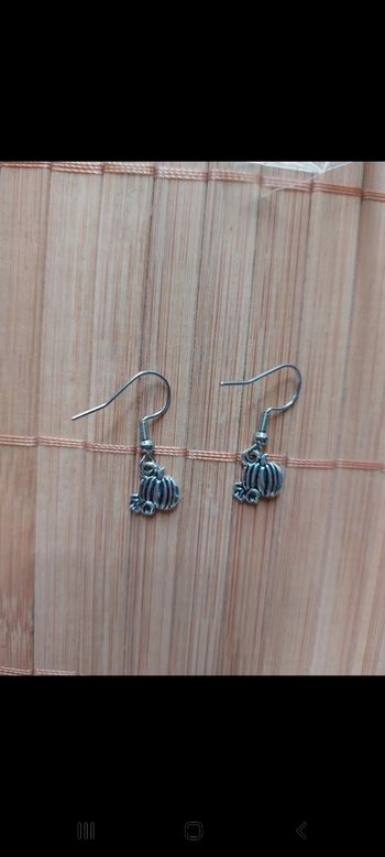 Boucles d'oreilles halloween citrouille 🎃