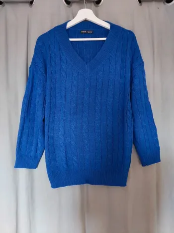 Pull bleu électrique Shein – Taille S – Parfait état