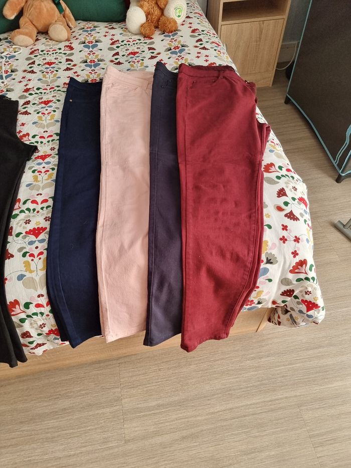 Pantalon droit femme