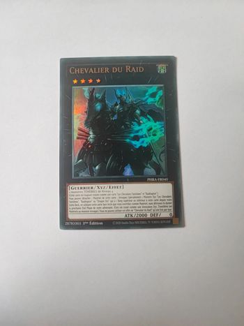 Carte Yu-Gi-Oh! Chevalier du raid phra-fr040