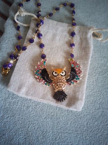 Collier hibou