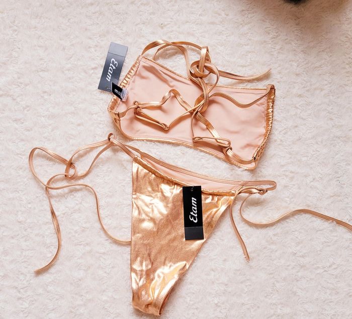 Maillot de bain brillant Etam 36 - photo numéro 6