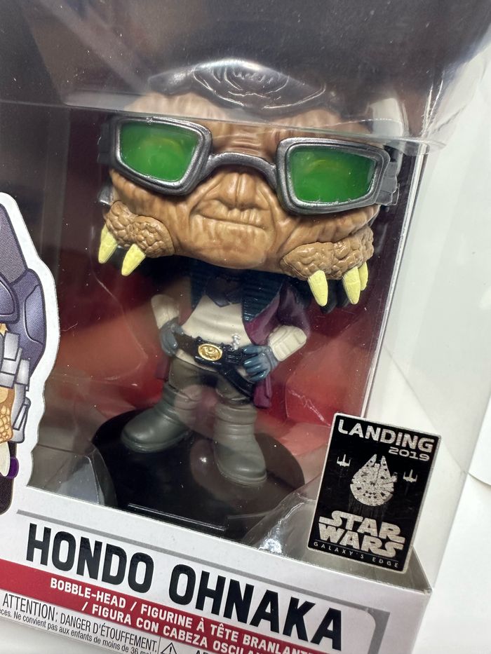 Funko Pop Star Wars Hondo Ohnaka 302 Exclusive 🇺🇸 - photo numéro 2