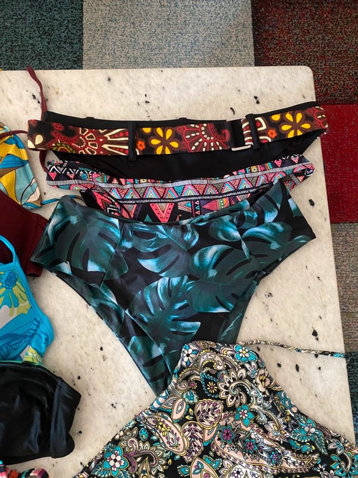 Lot maillot de bain 2 pièces L - photo numéro 3