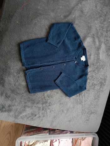Gilet bleu marine