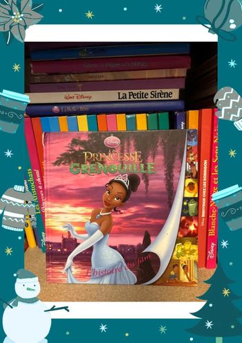 Livre Disney, la princesse et la grenouille