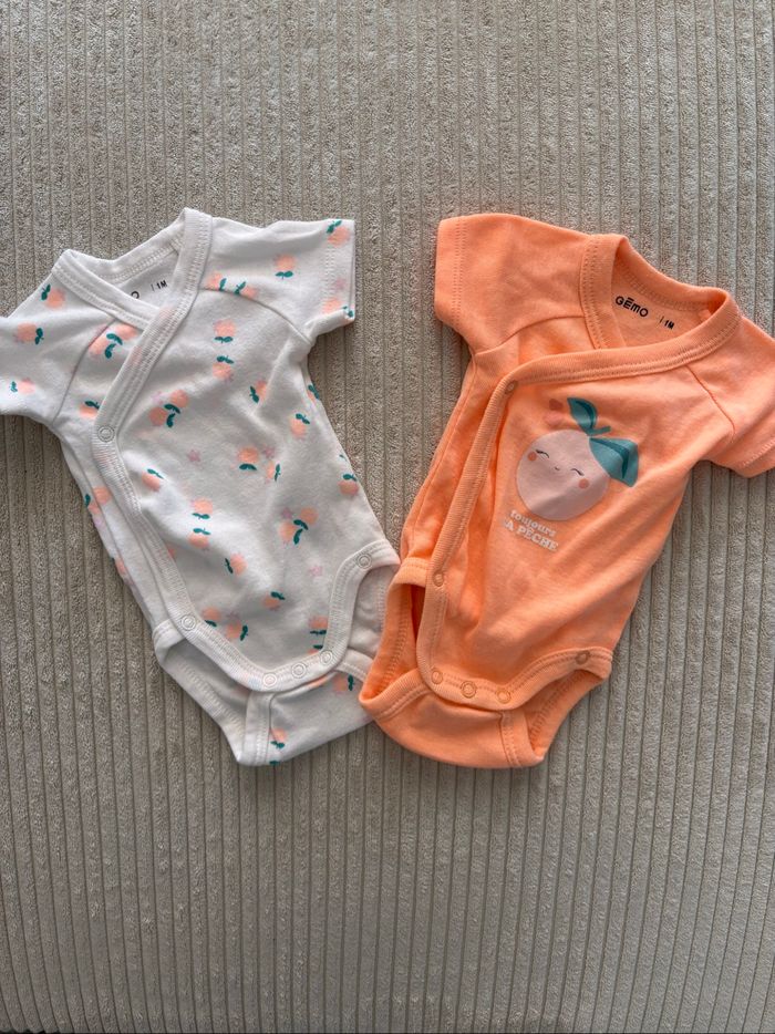 lot de 3 bodies bébé