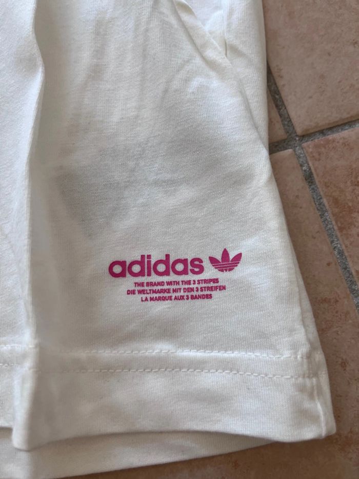 T-shirt adidas blanc - photo numéro 4