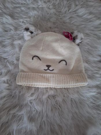 Bonnet fille 50 cm Grain de blé