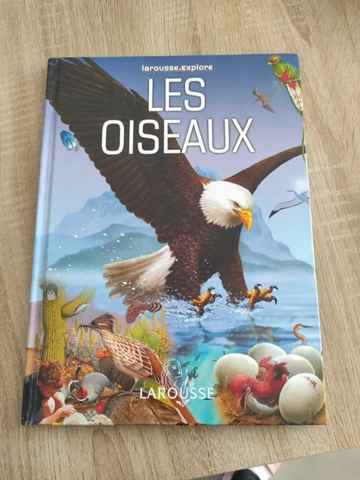 Livre Larousse les oiseaux