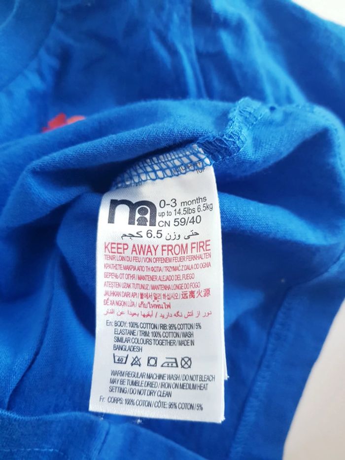 Mothercare - Lot de 2 tee-shirts à manches courtes - Neuf ! - photo numéro 4
