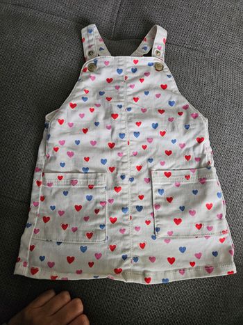 Robe matière jean