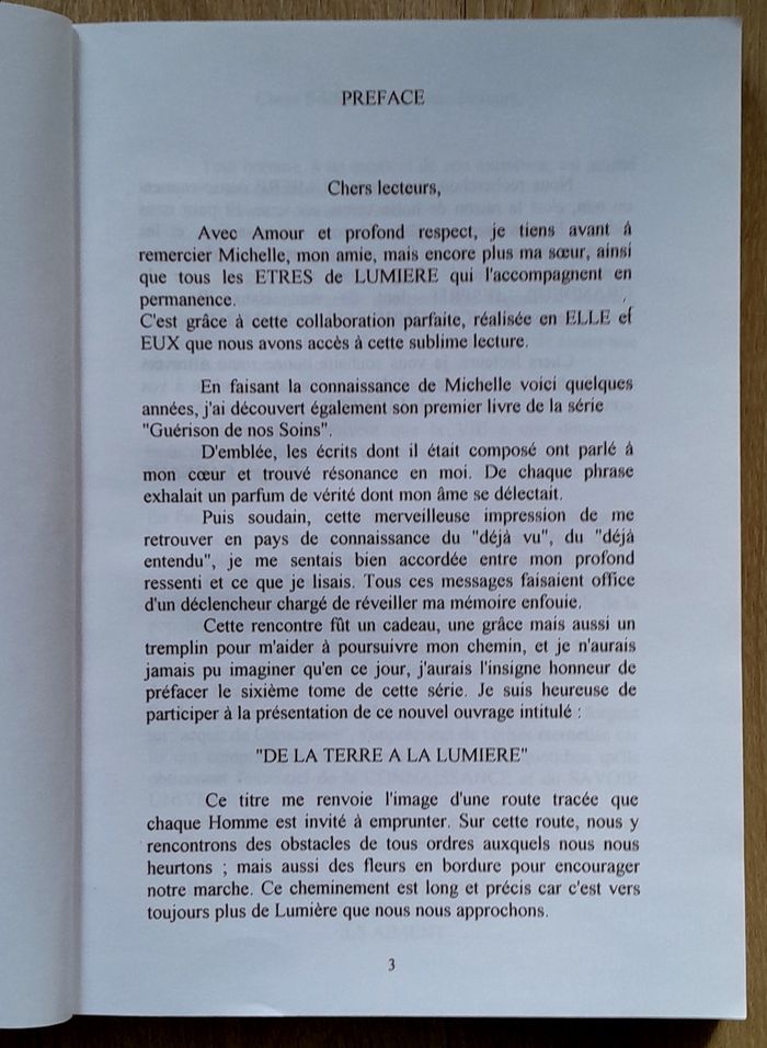 Energie de nos soins tome 6 de la Terre à la Lumière - Michelle Moreau-Mosnier - photo numéro 6