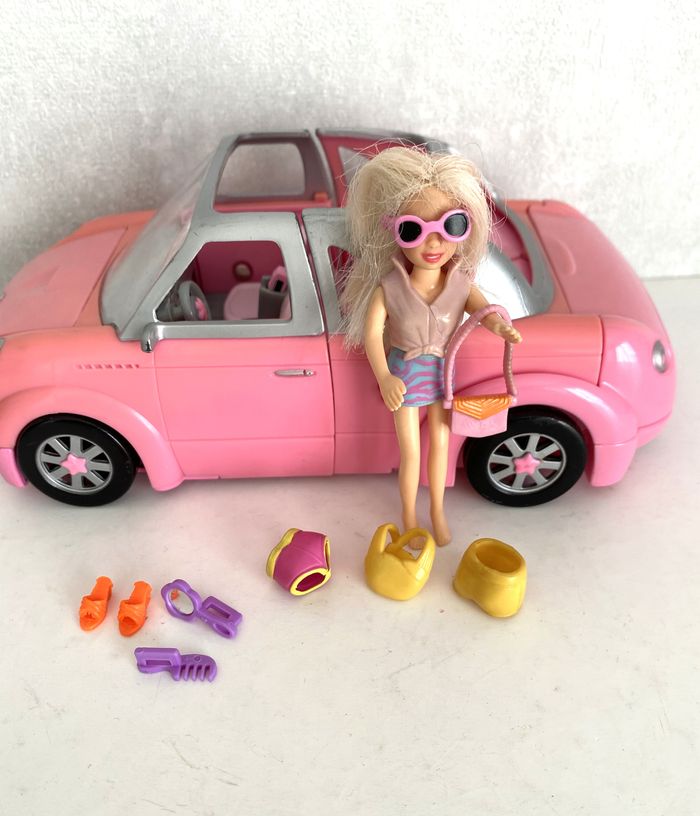 Limousine Polly Pocket rose avec piscine 2002 - photo numéro 8