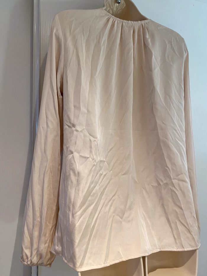 Blouse esprit taille 40 beige crème - photo numéro 14
