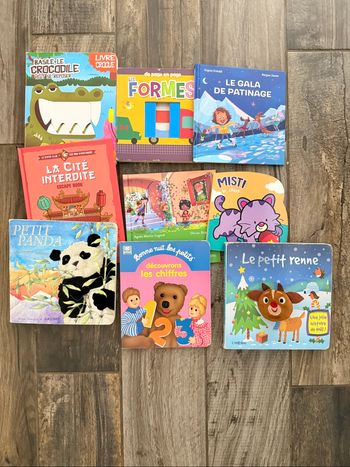 Lot 9 livres