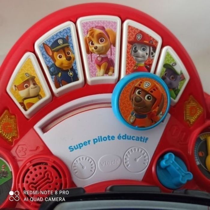 Volant Super Pilote éducatif Pat'Patrouille Vtech - photo numéro 7