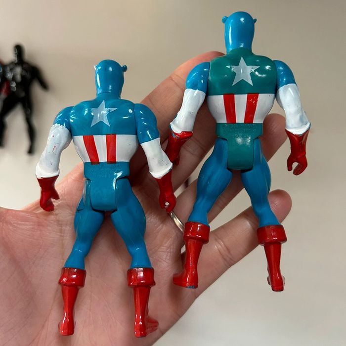 Lot 7 figurines les super héros marvel guerres secrètes - photo numéro 11