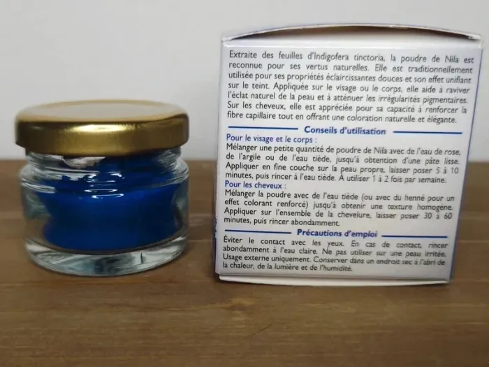 Poudre nila bleu | 15g | 100% naturelle - photo numéro 2