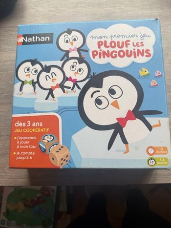 Mon premier jeu Plouf les pingouins 