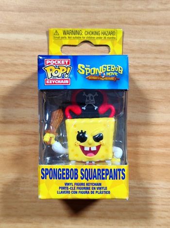 Pocket Pop! Keychain Bob l'Éponge (Spongebob Squarepants) - Pirate Style