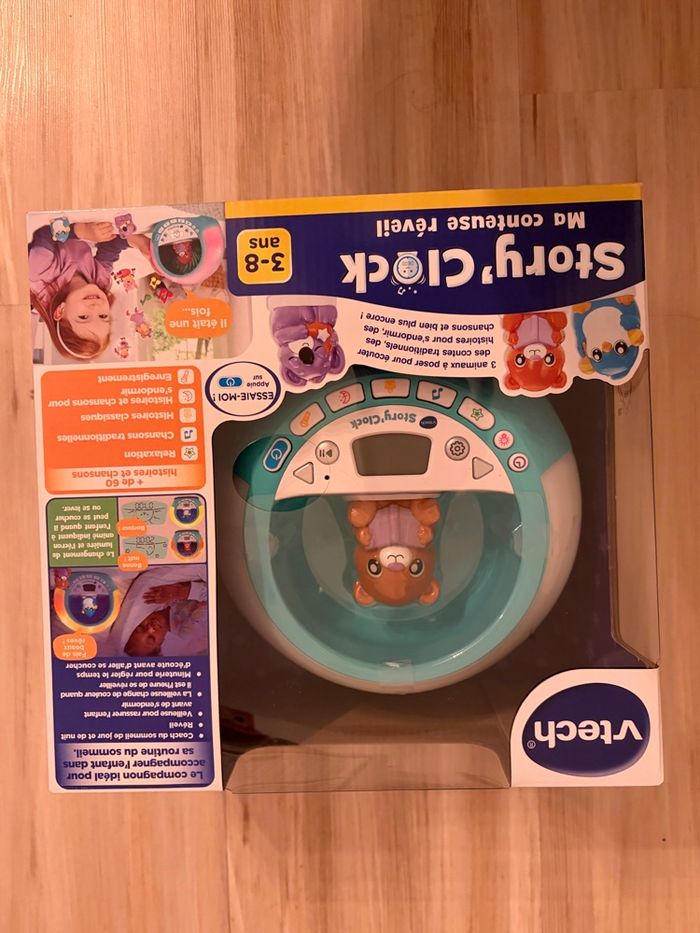 Story clock vtech neuf