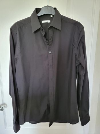 Chemise noire La Halle