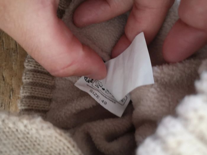 Bonnet beige chaud - photo numéro 2