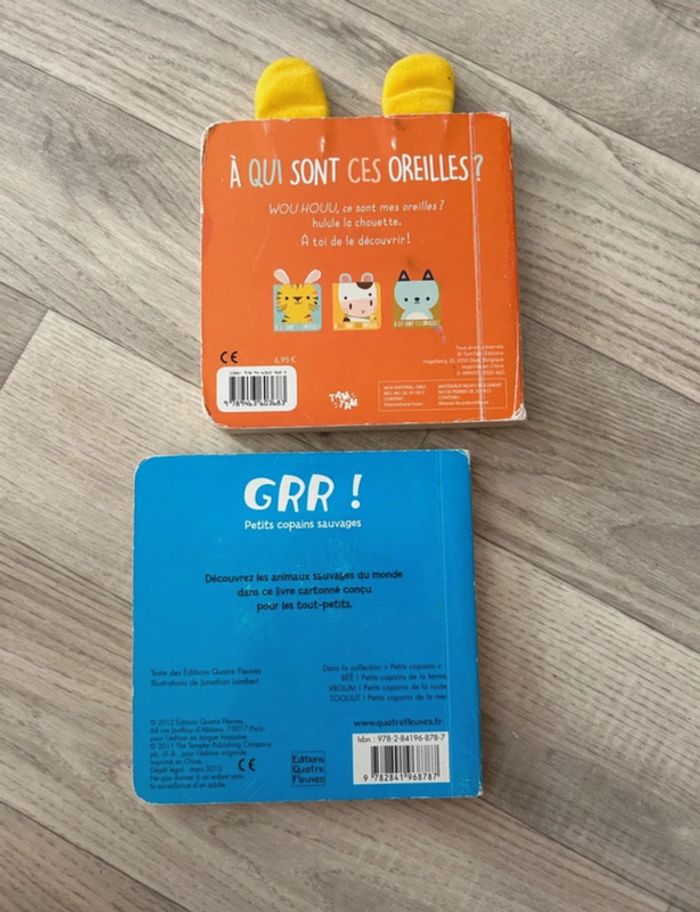 Livres bébé grr et à qui sont ces oreilles - photo numéro 3