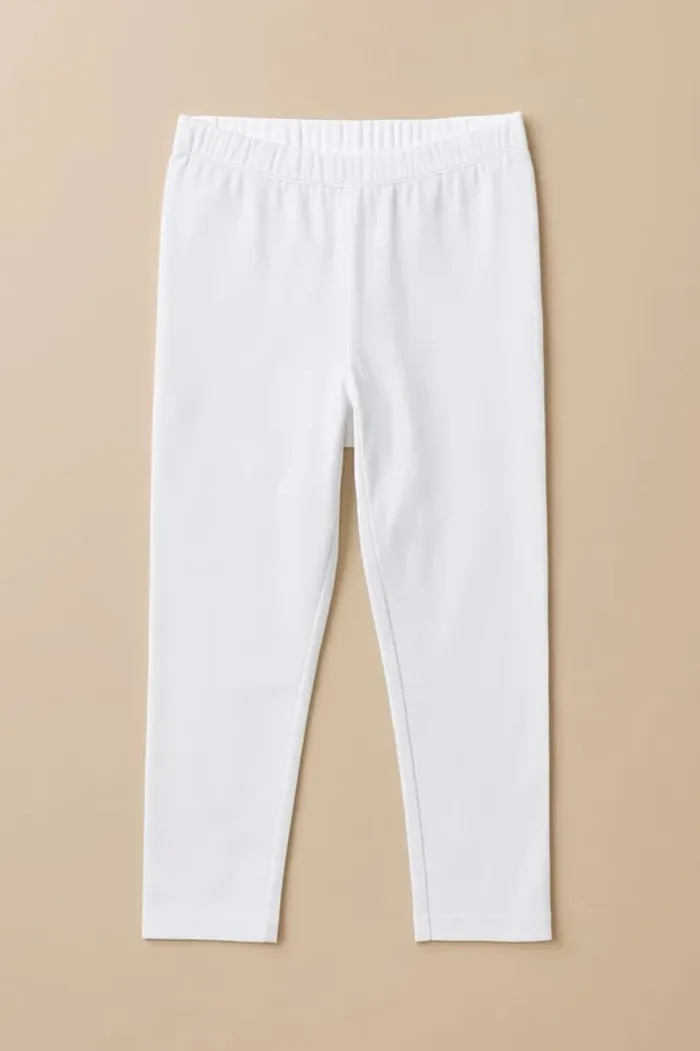Legging blanc Poivre Blanc Taille 6 ans - photo numéro 2