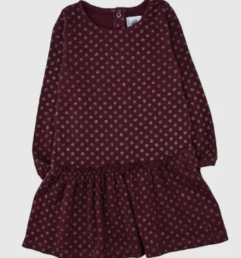 Petit Bateau Robe à manches longues 18 mois