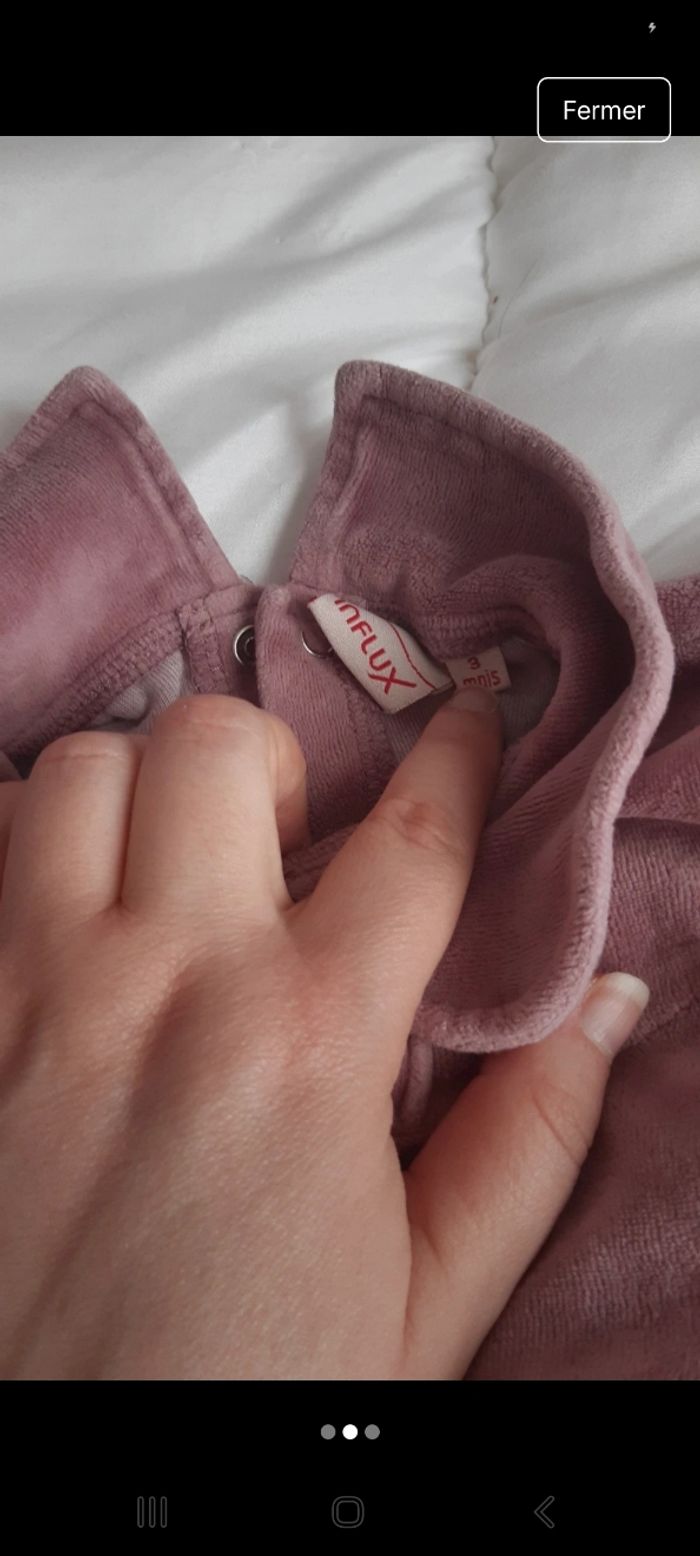 Pyjama bébé fille 3 mois - photo numéro 2
