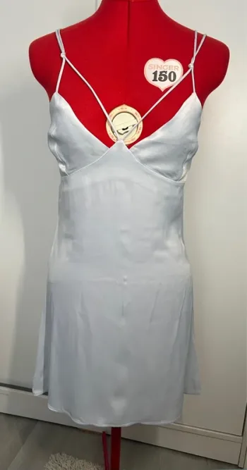 Robe satinée bleu ciel Tally Weijl