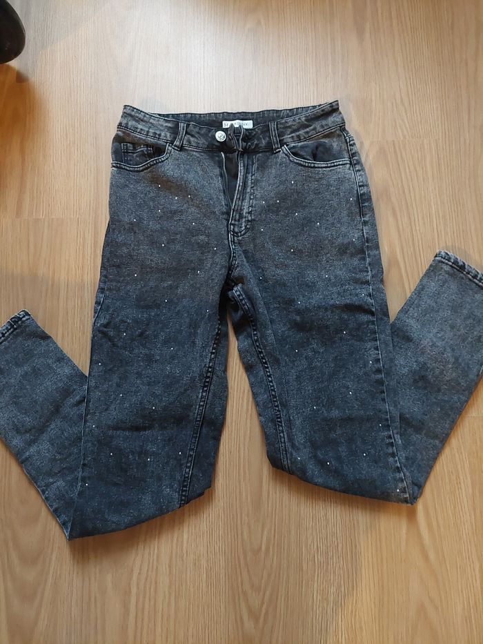 Lot jeans/jegging fille ado Kiabi T.34 TBE 👩 - photo numéro 2